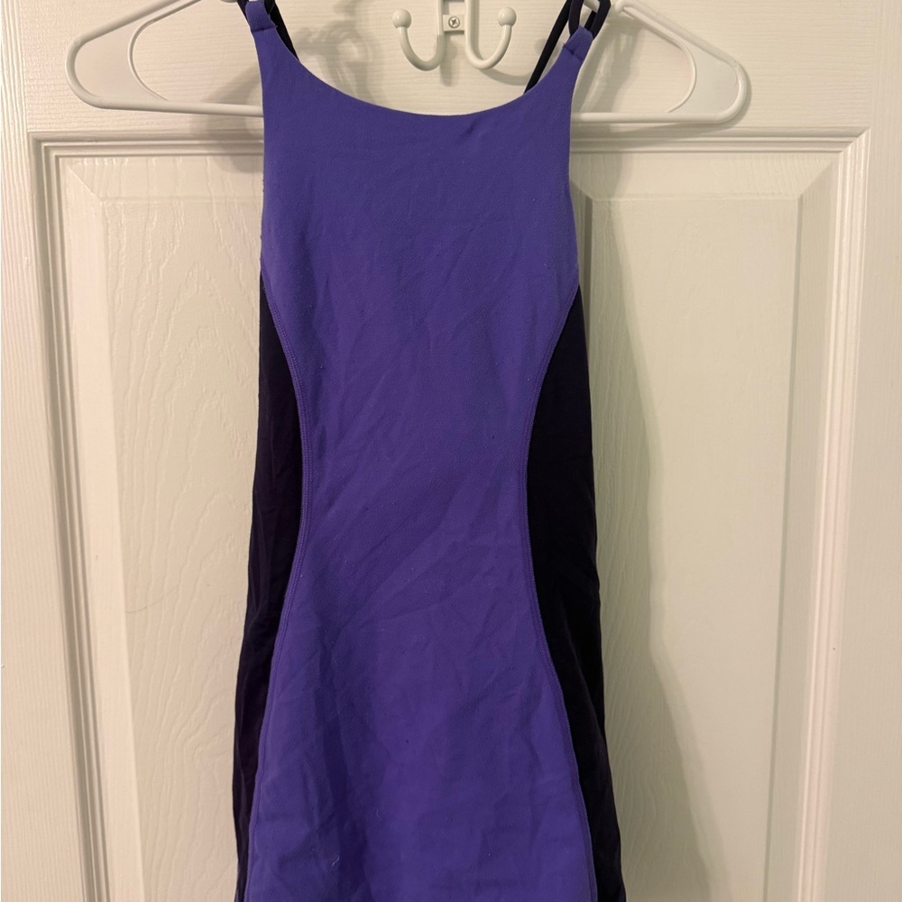 Vintage light and dark purple Lululemon workout tank size 4